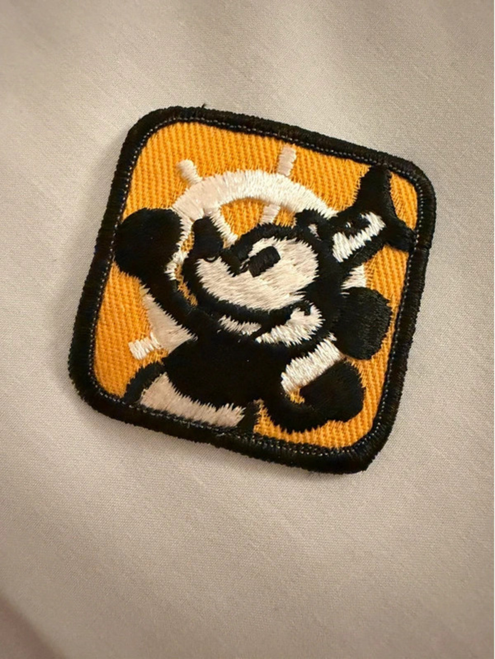 Vintage Steamboat Willy Patch
